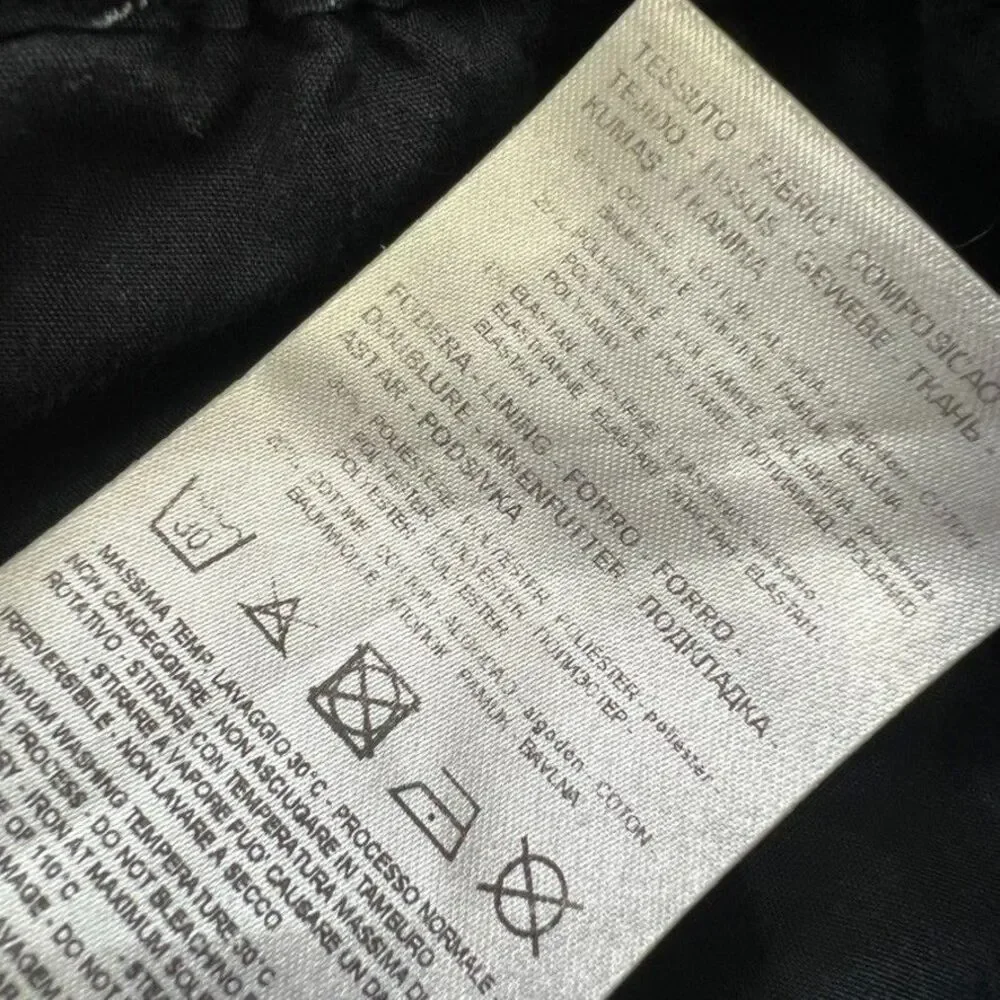 Armani Exchange Drawstring Waist Blue White Palm Print Shorts Mens Size 30